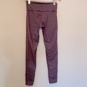 Purple Yoga Workout Leggings